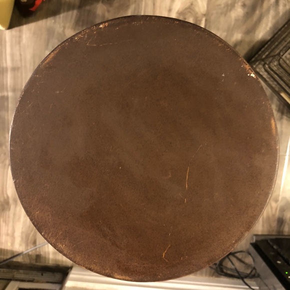 SOLD Cast iron bird in trees cake or plant stand - Picture 5 of 5